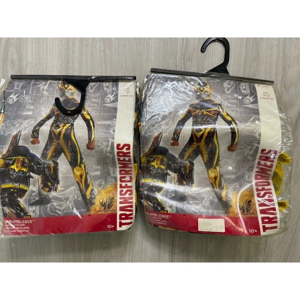 Transformers Bumblebee Costume Child Size Large 10-12